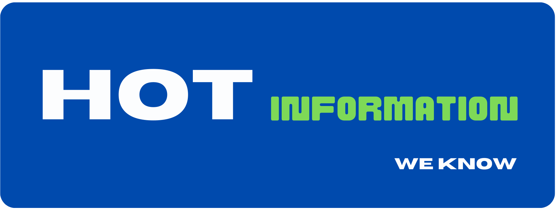 HOT information