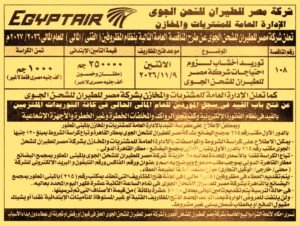 شركة مصر للطيران للشحن الجوي